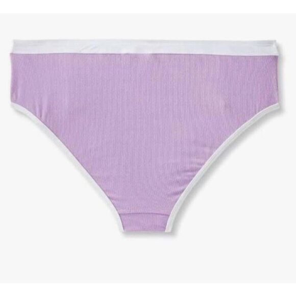 KONA SOL - NWT - L Sz 2X Terry-Textured High Waist, High Leg Bikini Bottoms - Picture 2 of 15